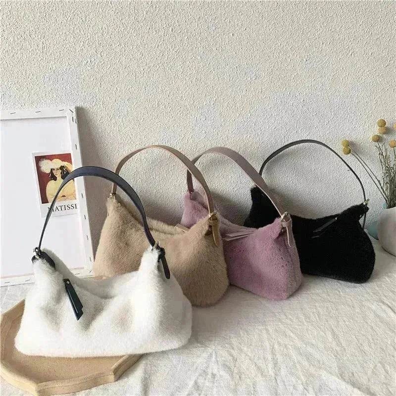 Plush Mini All-match Single-shoulder Messenger Bag - EX-STOCK Canada