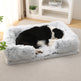 Plush Round Pet Bed Dog Bed Winter EX-STOCK Canada 