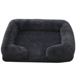 Plush Round Pet Bed Dog Bed Winter EX-STOCK Canada 