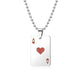 Poker Keychain Necklace - EX-STOCK Canada