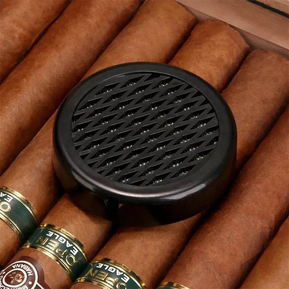 Caja Humidificadora de Puros Portátil de Madera de Cedro para Humidificación e Hidratación EX-STOCK Canada