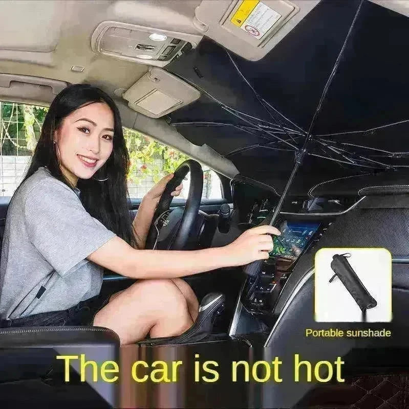 Portable Rain & Sun Umbrella: Super Strong SPF! - EX-STOCK CANADA