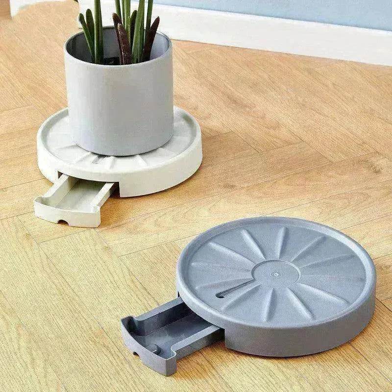 Portable Universal Flowerpot Tray Pulley Base - EX-STOCK Canada