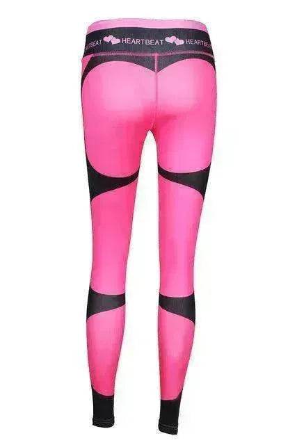 Print patchwork yoga leggings - EX-STOCK Canada