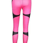 Print patchwork yoga leggings - EX-STOCK Canada