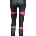 Print patchwork yoga leggings - EX-STOCK Canada