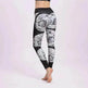Print patchwork yoga leggings - EX-STOCK Canada