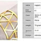 Prismatic Elegant Non-package Napkin Ring - EX-STOCK CANADA