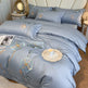 Pure Cotton Bed Sheet Duvet Cover Embroidered Long-staple Cotton Four-piece Set EX-STOCK Canada 