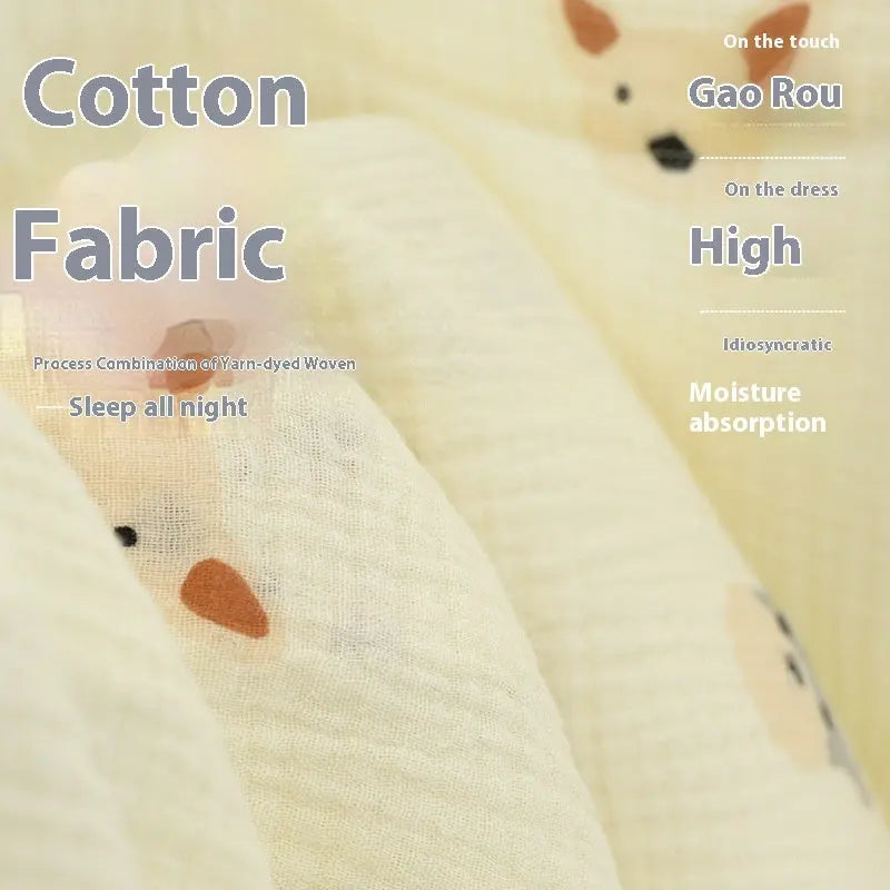 Pure Cotton Double-layer Gauze Pajamas For Women - EX-STOCK Canada