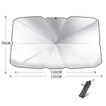 Quick deploy and practical foldable car sunshade - EX-STOCK CANADA