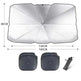 Quick deploy and practical foldable car sunshade - EX-STOCK CANADA
