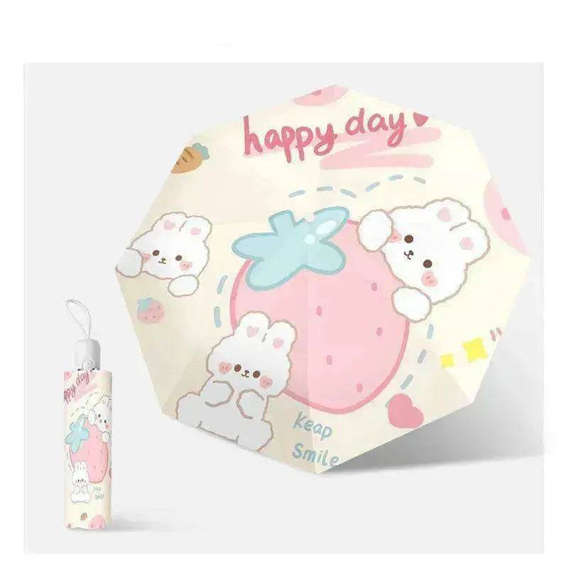 Rain Or Shine Ultra-light Portable Folding Umbrella - EX-STOCK Canada