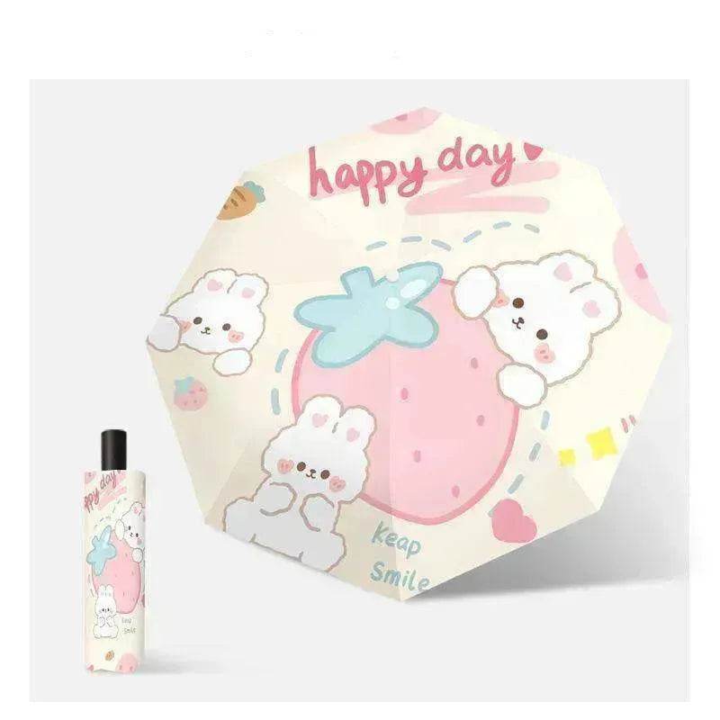 Rain Or Shine Ultra-light Portable Folding Umbrella - EX-STOCK Canada