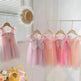 Rainbow Butterfly Wings Mesh Girl Dress - EX-STOCK Canada