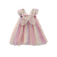 Rainbow Butterfly Wings Mesh Girl Dress - EX-STOCK Canada