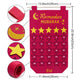 Ramadan Decoration Eid Calendar 30 Days Eid Tapestry For Children - EX-STOCK Canada