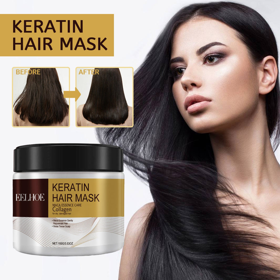 Repair Moisturizing Hair Mask Deep Moisturizing Repair Damaged Hair Anti-drying Split Knot Anti-hair Loss EX-STOCK Canada 