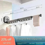 Retractable Aluminum Clothes Hanger - EX-STOCK CANADA