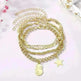 Retro Five-pointed Star Bracelet Four-piece Set - EX-STOCK CANADA