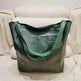 Retro Shoulder Bag Big Pocket Oil Wax Totes - EX-STOCK CANADA