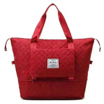 Rhombus Design Foldable Duffle: Large Capacity, Portable - EX-STOCK CANADA