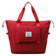 Rhombus Design Foldable Duffle: Large Capacity, Portable - EX-STOCK CANADA