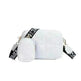 Rhombus Shoulder Bag + Wallet Set, Letter Print, Wide Strap - EX-STOCK CANADA