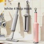 Rotatable Self-Squeeze Mini Mop With Crevice Brush Hand Wash-Free Flat Squeeze Mop With 2 Reusable Microfiber Pads, Microfiber Mop For Wet Dry Use Self Wringing Flat Mop For Floor Cleaning - EX-STOCK Canada