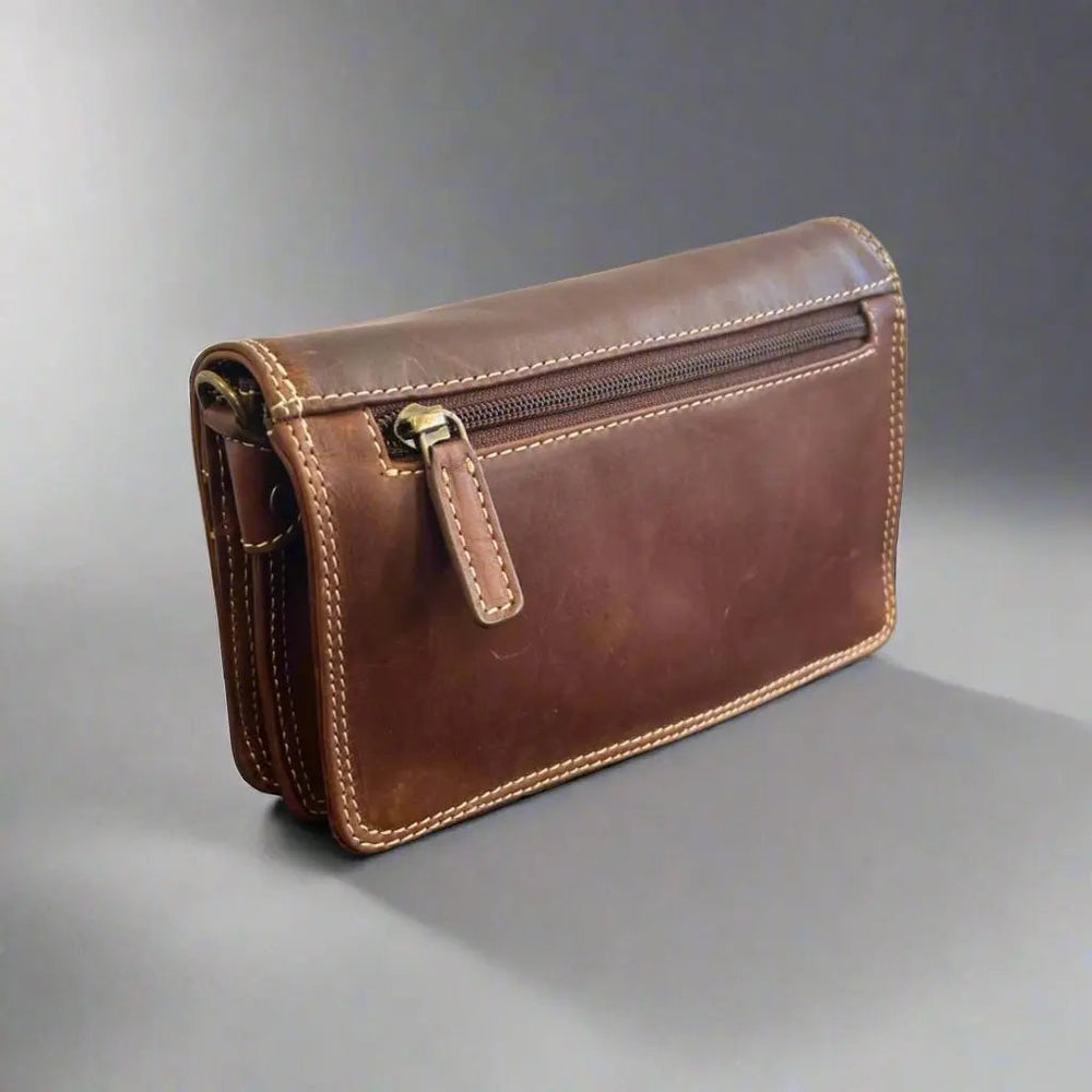 Bolsa Organizador Pequeña de Cuero Grueso RugosoEX-STOCK Canada 