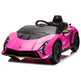 2026 Lamborghini Auténtica Kids Ride On Car with Remote Control 