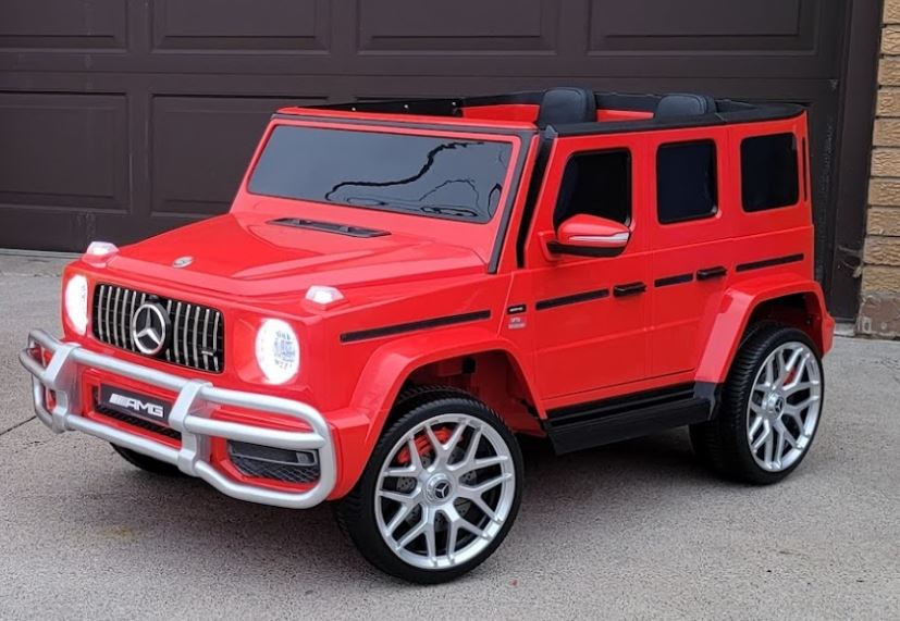 2026 24V Mercedes Benz AMG G63 G Wagon DELUXE 2 Seater Kids Ride On Car With Remote Control 