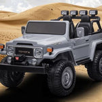 2026 24V Toyota FJ-40 4X4 2 Seater Kids Ride On Car with Remote Control DELUXE 