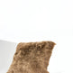 Square Shorn Brown Icelandic Sheepskin Pillow Cover EX-STOCK Canada 