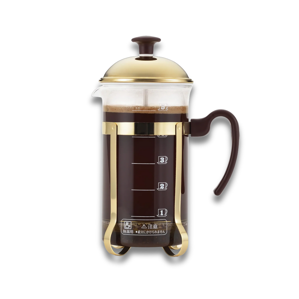 Yoshikawa Stainless Steel Coffee Press Server 600ml – Made in Japan 
