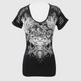 Women's Skull & Wings Tank Top with Rhinestones EX-STOCK Canada 