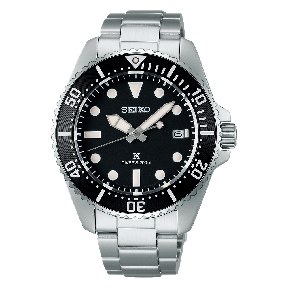 SEIKO Prospex Plongeur Solaire Noir | SNE597 
