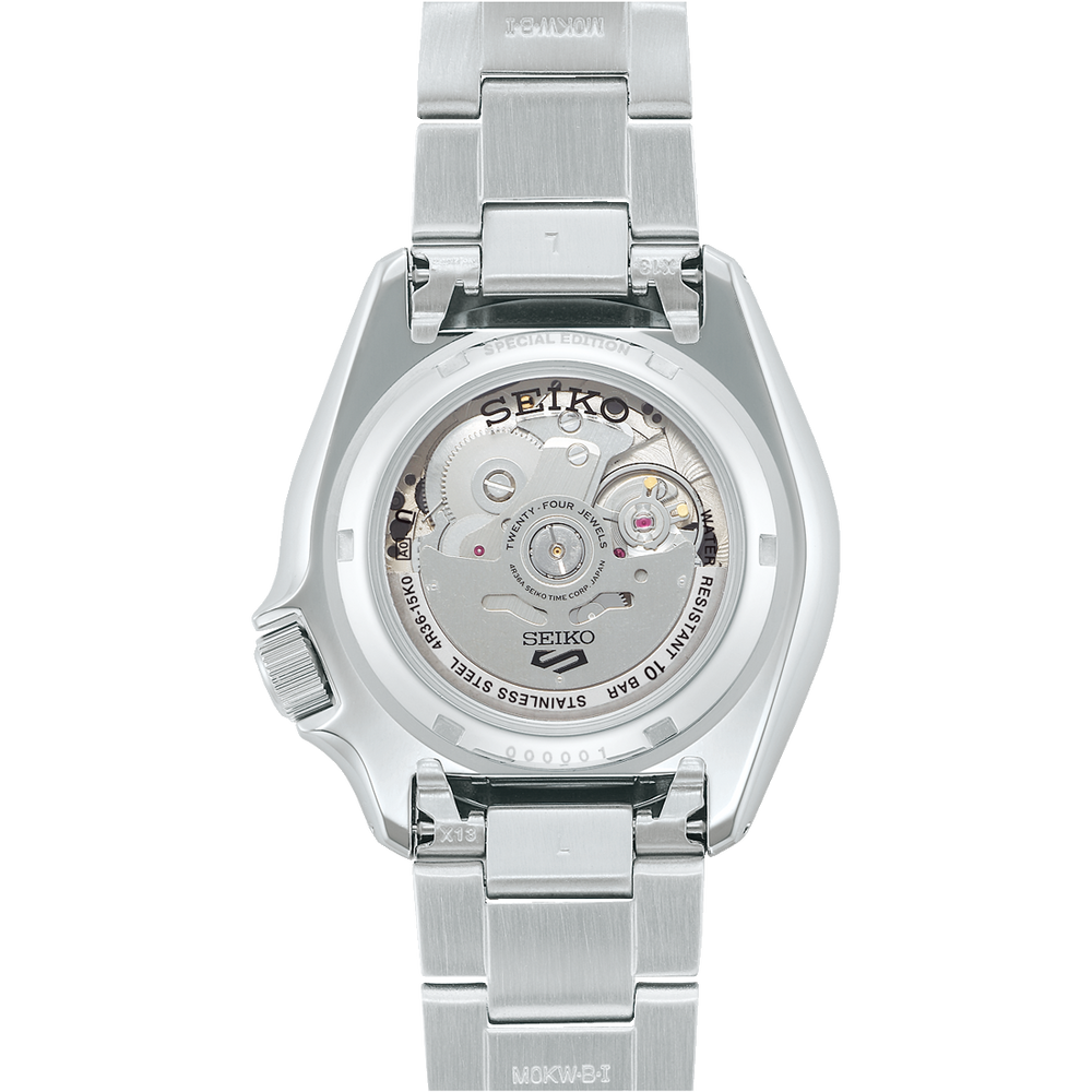 SEIKO 5 Sports Automatique Acier Inoxydable Noir | SRPK67 