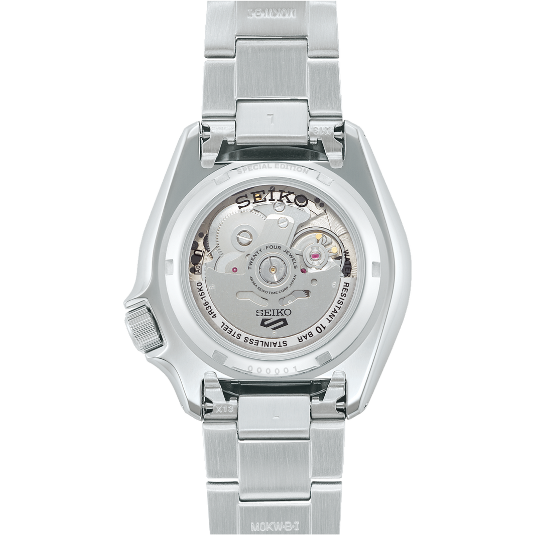SEIKO 5 Sports Automatic Stainless Steel Black | SRPK67 