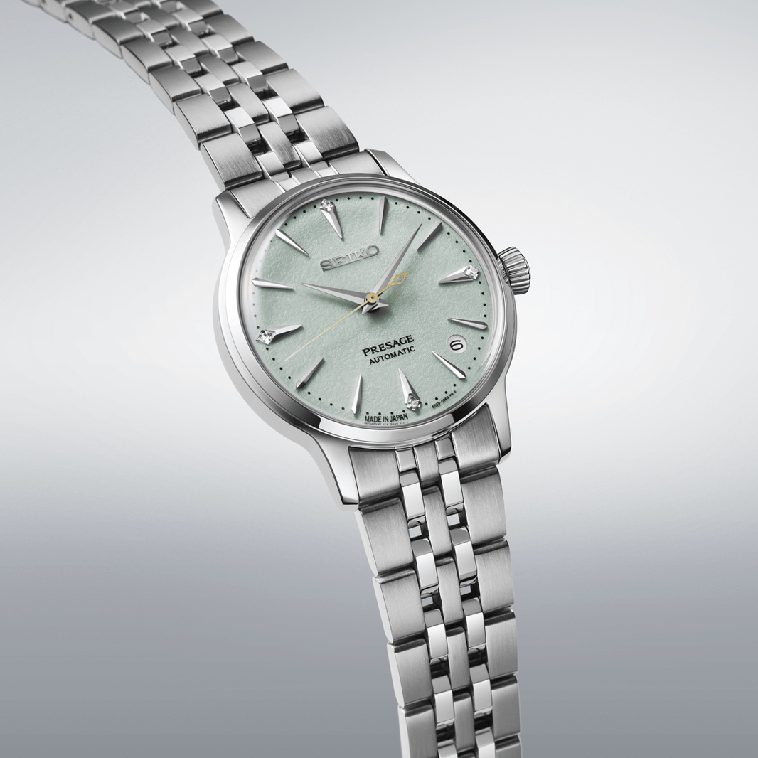 Seiko Presage "Cocktail Time" with Diamonds SRPL63J1 - EX-STOCK Canada