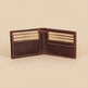 Cartera Bifold de Cuero para Hombre Greenwood. Cartera premium con protección RFID y compartimento abatibleEX-STOCK Canada 