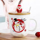 Santa Claus Christmas Tree Ceramic Cup Cartoon Mug - EX-STOCK Canada