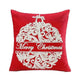 Santa Claus Tree Snowman Sofa Cushion Cover Pillow Case - EX-STOCK Canada
