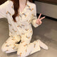 Sausage Dog Japanese Cartoon Pajamas For Women - EX-STOCK Canada