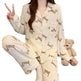 Sausage Dog Japanese Cartoon Pajamas For Women - EX-STOCK Canada