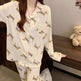 Sausage Dog Japanese Cartoon Pajamas For Women - EX-STOCK Canada