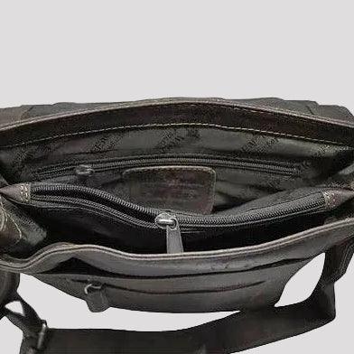Greenwood Leather Messenger Bag 
