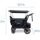 2026 Wonderfold L4 Quad Stroller Wagon 
