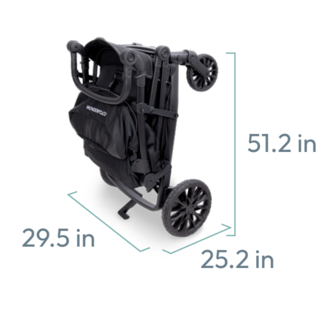 2026 Wonderfold L4 Quad Stroller Wagon 