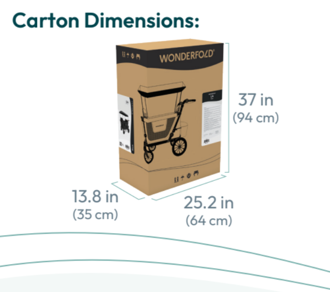 2026 Wonderfold L4 Quad Stroller Wagon 